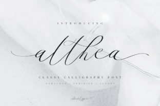 Althea Script: A Beautiful Typeface for Digital Design