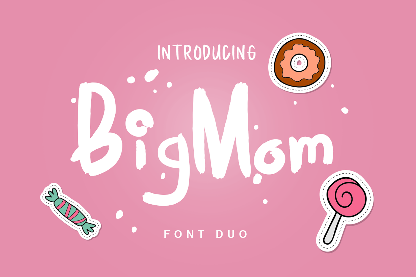 BigMom Font Duo: A Playful Yet Professional Typeface for Branding Projects