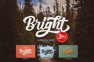 Bright Script Font: A Layered Typeface for Creative Branding