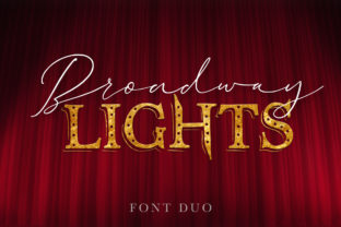 Broadway Lights Duo: A Typeface That Elevates Brand Content