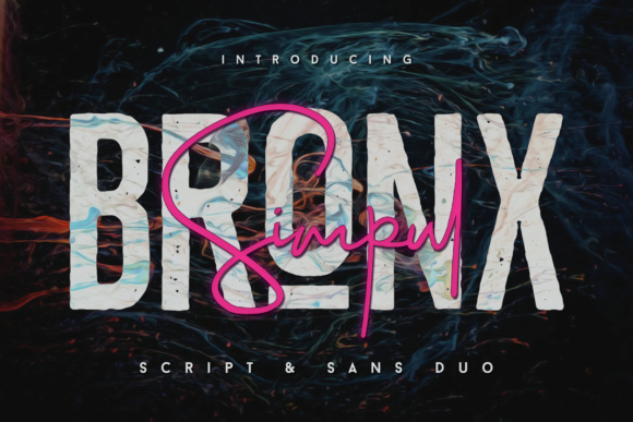 Bronx Simpul Duo: A Typeface That Elevates Branding Projects