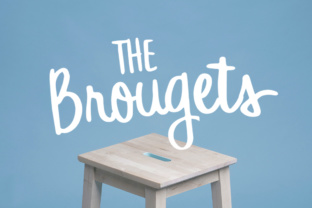 Brougets Script: A Dynamic Typeface for Digital Design