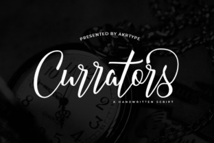 Currators Script: A Modern Handwritten Typeface for Digital Design
