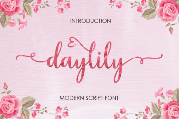 Daylily Script: A Feminine Font That Elevates Modern Branding