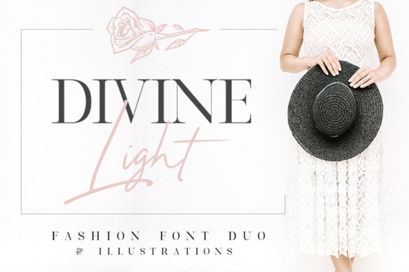 Divine Light Duo: A Typeface for Thoughtful Typography