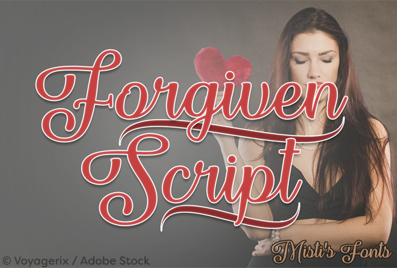 Forgiven Script: A Typeface That Elevates Branding Projects