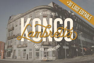 Lambretta Kongo Duo: A Typeface That Elevates Branding Projects