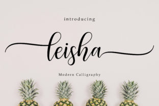 Leisa Script: A Feminine Handwritten Font for Editorial Design