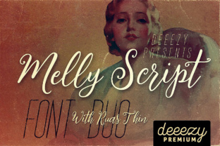 Melly Script Font Duo: A Stylish Typeface for Digital Designers