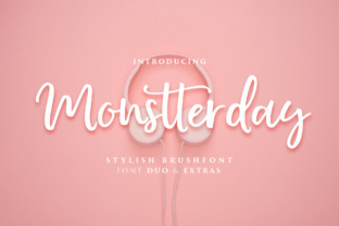 Monstterday Script: A Premium Font for Polished Branding