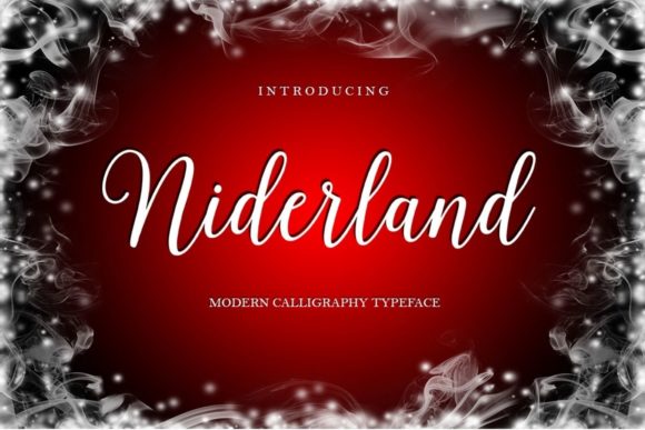 Niderland Script: A Premium Typeface for Polished Branding