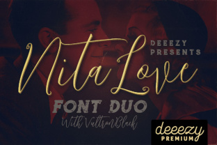Nitalove: A Vintage Script Font for Makers and Designers