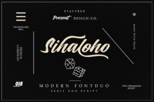 Sihaloho Font Duo: A Designer’s Take on Script Amp Typography