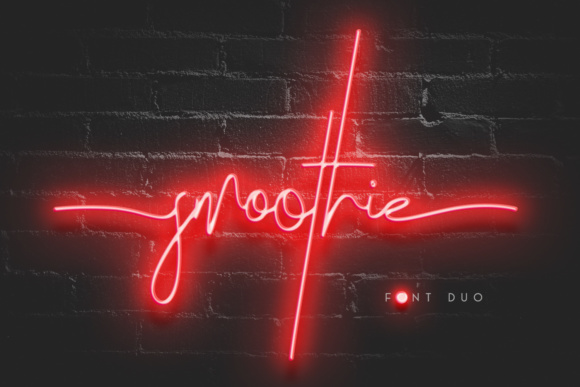 Smoothie Duo: A Stylish Typeface for Modern Publishing