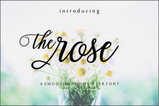 The Rose Script: A Handwritten Typeface for Digital Elegance