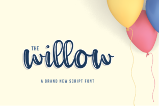 The Willow Script: A Premium Typeface for Bold Brand Campaigns