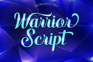 Warrior Script: A Feminine Typeface for Editorial Elegance